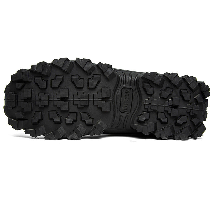 Men's Plus Size Warm High Top Outdoor Cotton Shoes 8