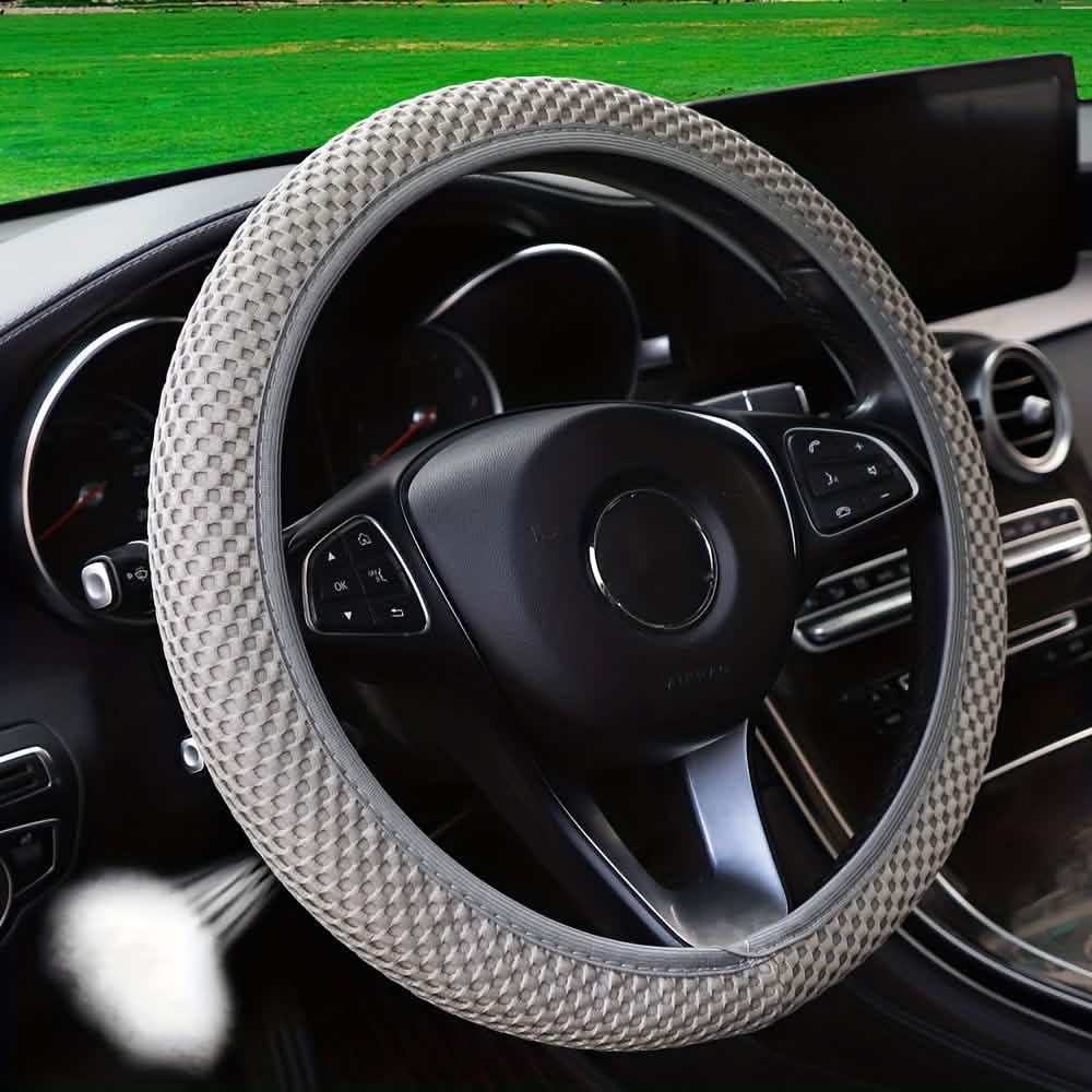 Breathable Comfortable Non-slip Mesh Steering Wheel Cover 3