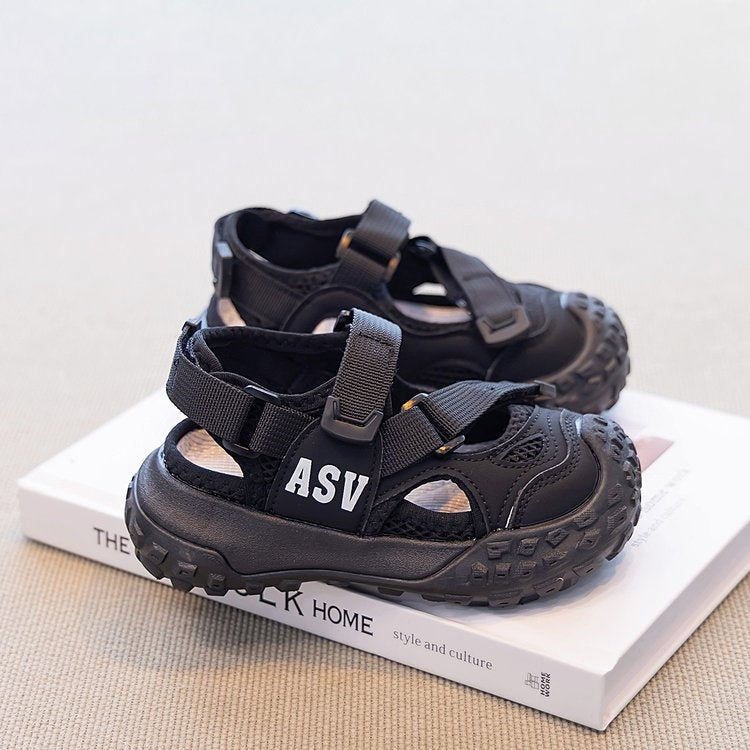 2026 New Summer Boys Sandals, Kids Sports Sandals, Thin Breathable Casual Shoes For Big Boys & Toddlers 3