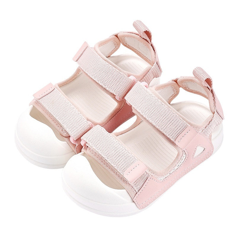 Simple Outerwear EVA Beach Sandals For Baby Girls 5