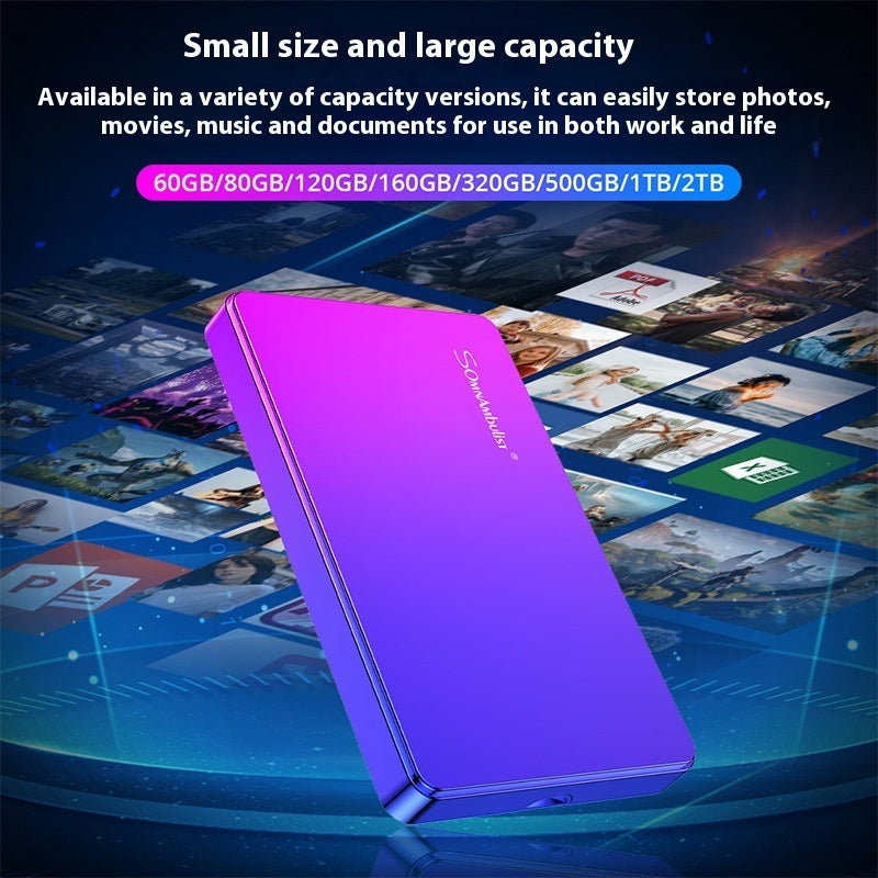 Mobile Hard Disk External Large Capacity 1T 1