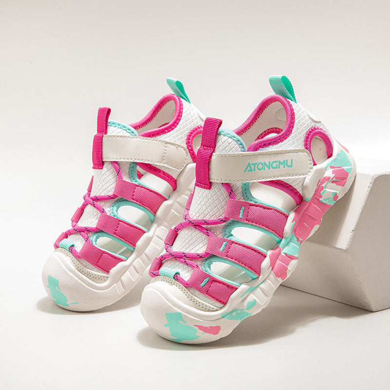 Outdoor Beach Hiking Closed-Toe Sports Sandals 4