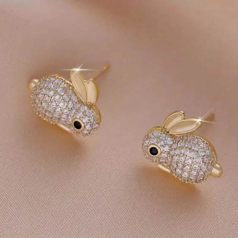 Adorable Rabbit-shaped Earrings 3