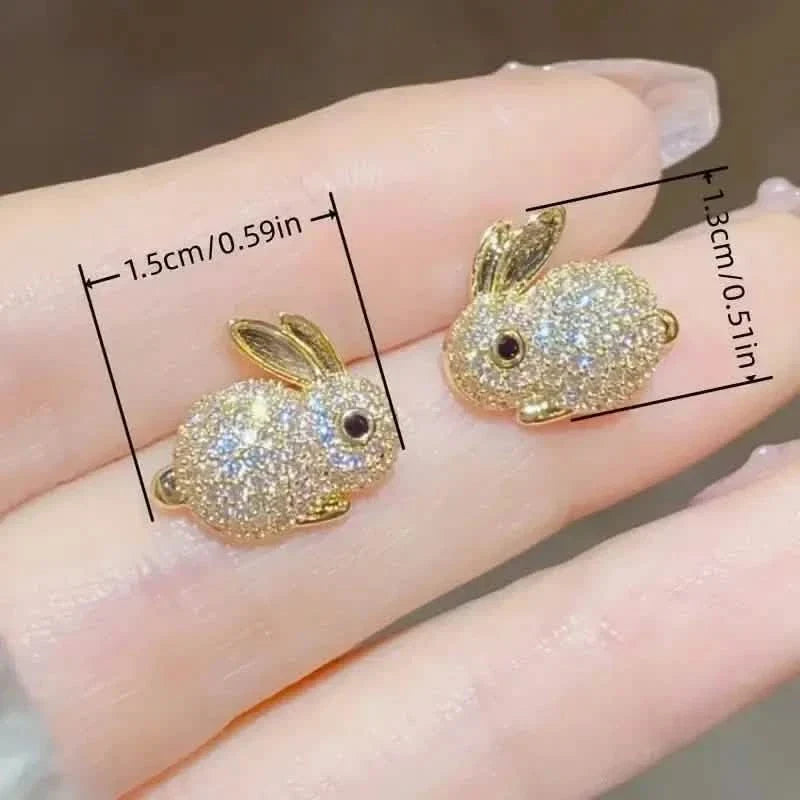 Adorable Rabbit-shaped Earrings 6