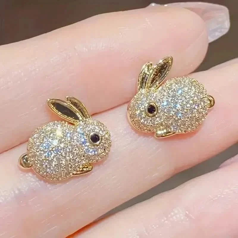 Adorable Rabbit-shaped Earrings 1