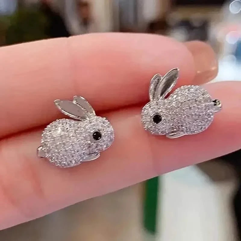 Adorable Rabbit-shaped Earrings 2