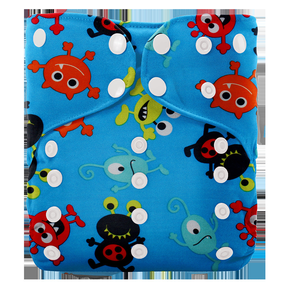Baby Cloth Diapers With Disposable Inserts, Washable For Toddlers 17