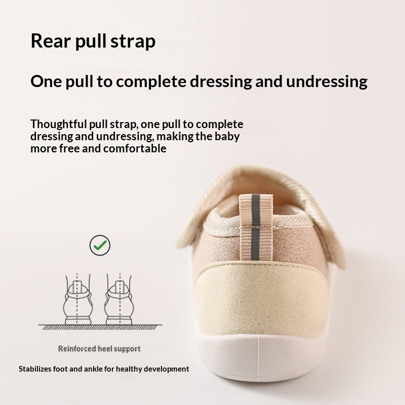 Infant Non-slip Soft-soled Cool-insulating First-walking Shoes 4