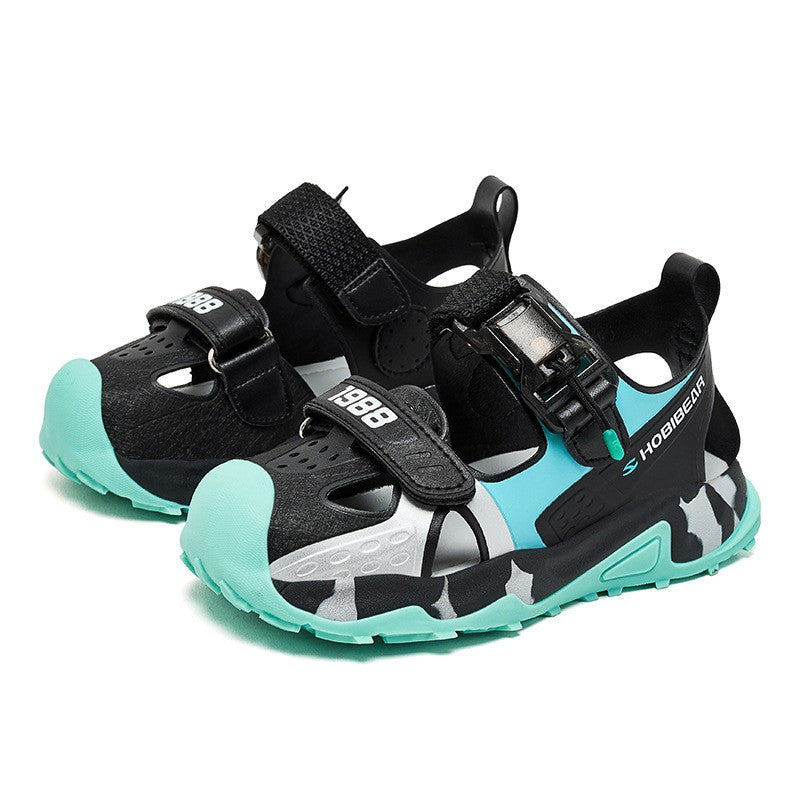 Children's Campus Daily Casual Sandals Solid Color 4