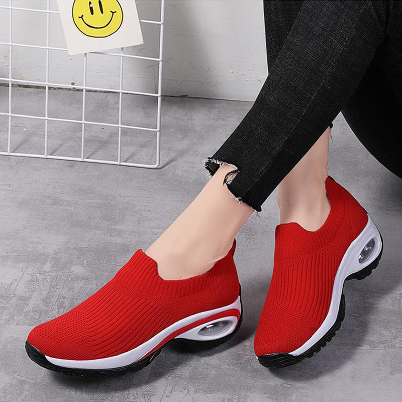 Sneakers Women Air Cushion Mesh Breathable Running Sports Shoes 2