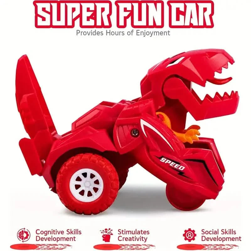 Amazing Transforming Dinosaur Car Deformation Toy 10