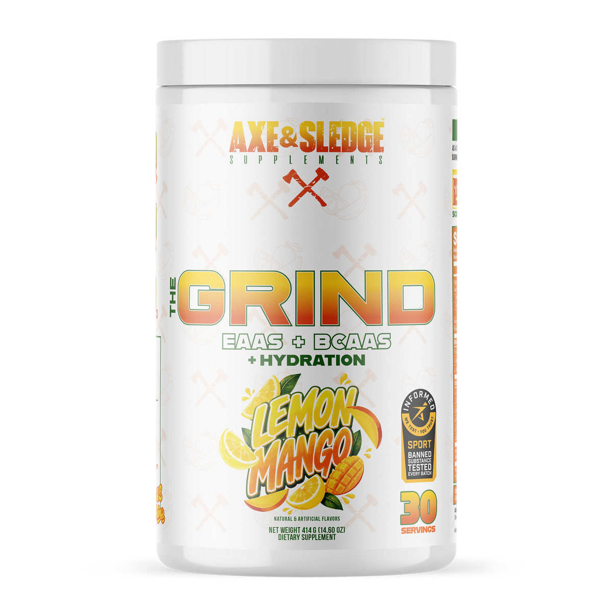Axe & Sledge The Grind - EAAs + BCAAs + Hydration 10