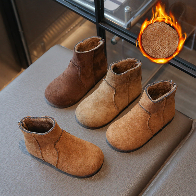 New Winter Versatile British-style Girls Ankle Boots 2