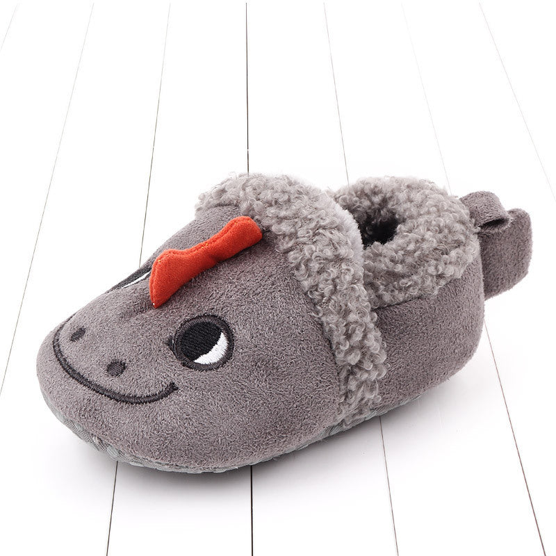Baby Shoes Adorable Infant Slippers Toddler Baby Boy Girl Knit Crib Shoes 9