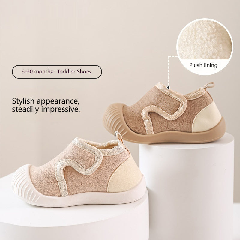 Infant Non-slip Soft-soled Cool-insulating First-walking Shoes 2