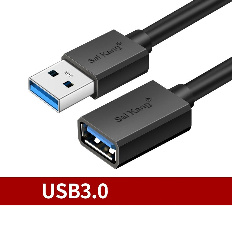USB 3.0 2.0 Extension Cable, Male To Female High-speed Data Cable 5