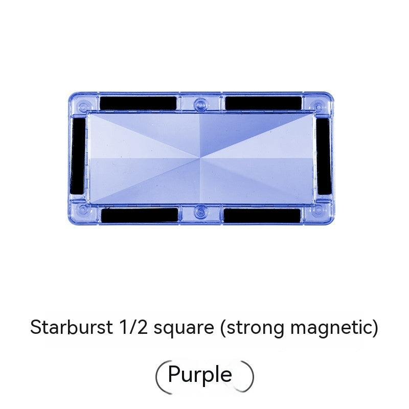 Color Window Asterism Magnetic Building Blocks Assembly 44
