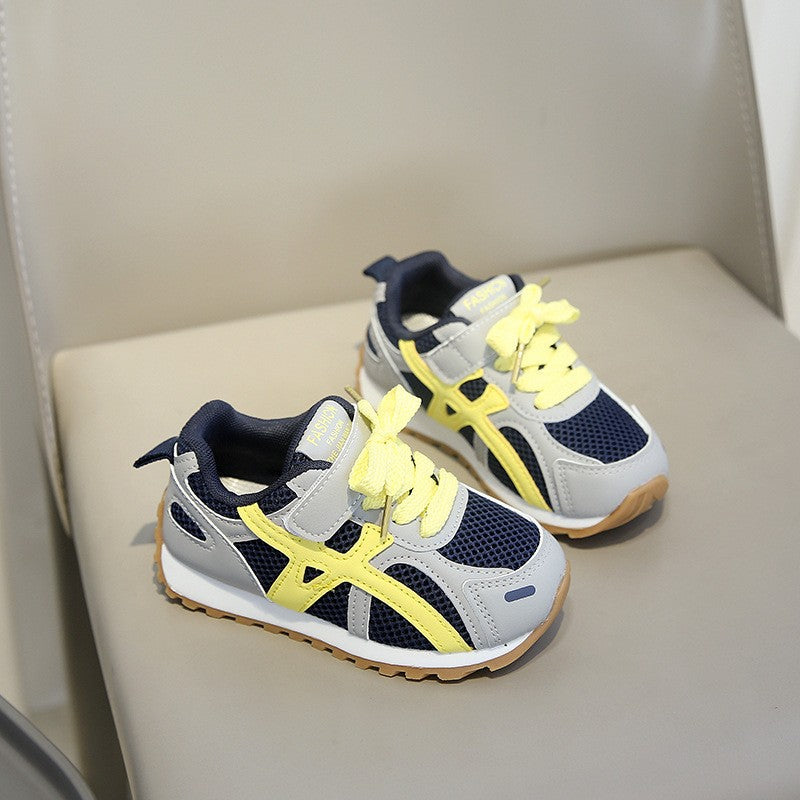 2026 Autumn New Arrival Boys Soft Sole Comfort Sneakers Korean Style Fashion Versatile Girls Casual 4