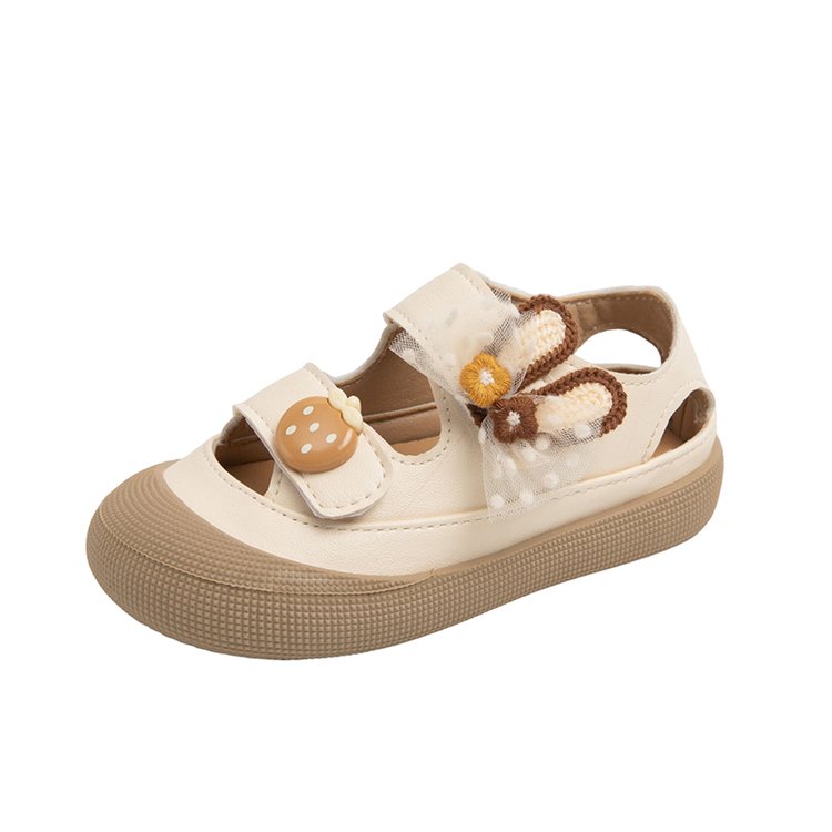 Girl Baby Cute Pendant Sandals Summer New Children's Princess Shoes Baotou Little Girl Soft Soled Shoes 8