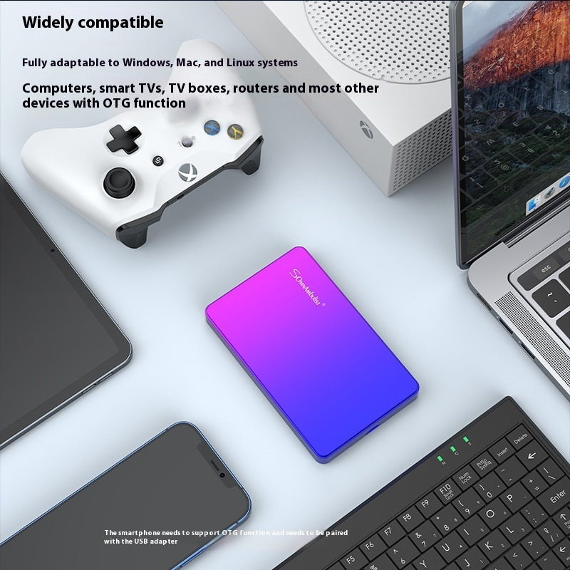 Mobile Hard Disk External Large Capacity 1T 3