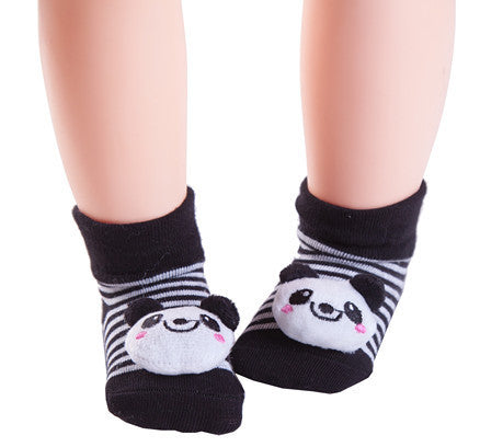 Cute Baby Animal Doll Baby Three-dimensional Socks 9