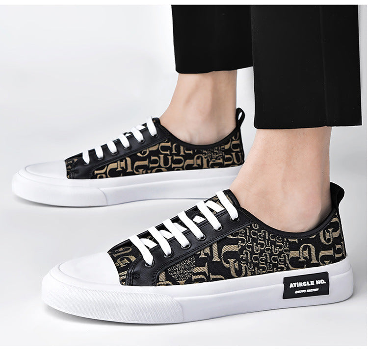 Versatile Personality-driven Casual Trendy Fashionable Skate Canvas Shoes 7