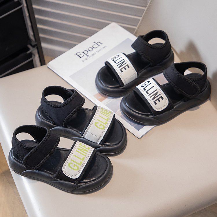 Sandals, Soft Soled Children's Beach Shoes, Summer New Fashionable Sandals, Lightweight And Non Slip Sports Sandals 8