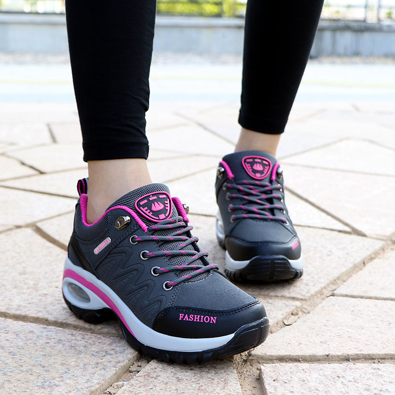 Autumn Winter Women Sneakers Air Cushion Design Platform Shoes 3