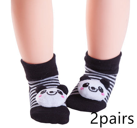 Cute Baby Animal Doll Baby Three-dimensional Socks 16