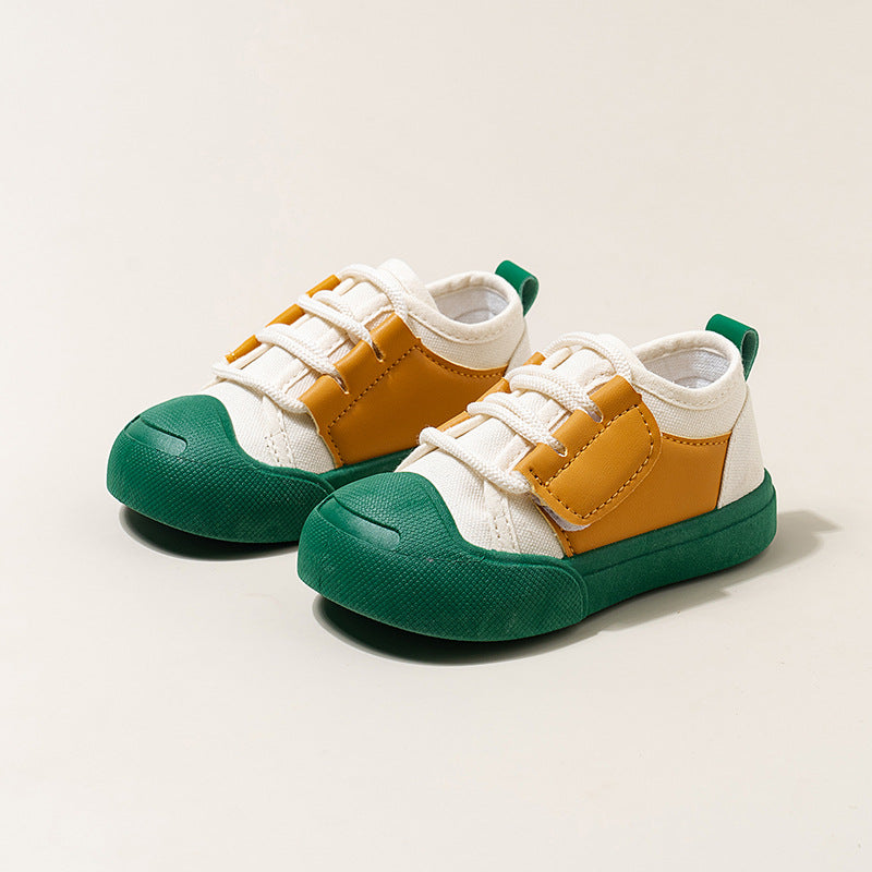 Dopamine Color Matching For Children Canvas Shoes 4