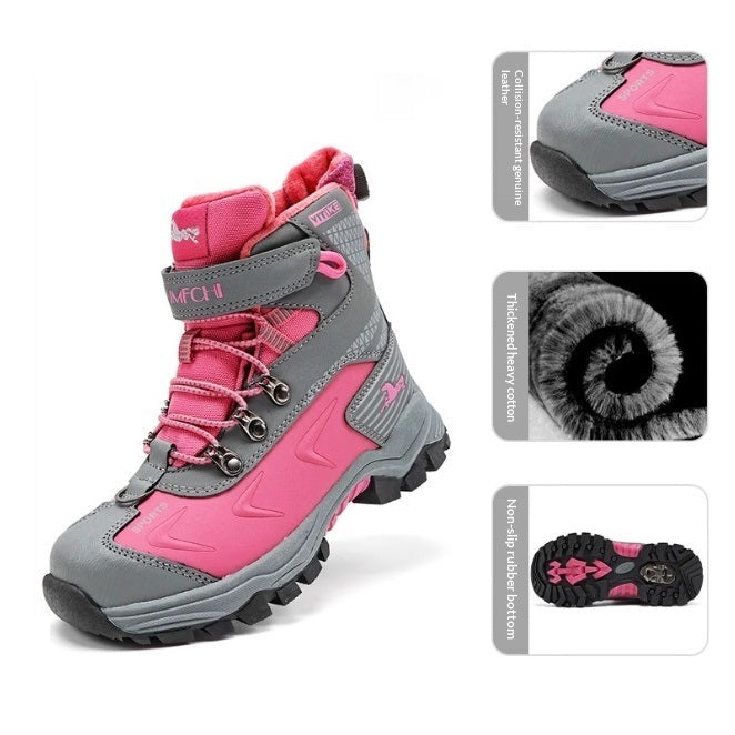 Winter Anti-slip Snow Boots For Older Children 2