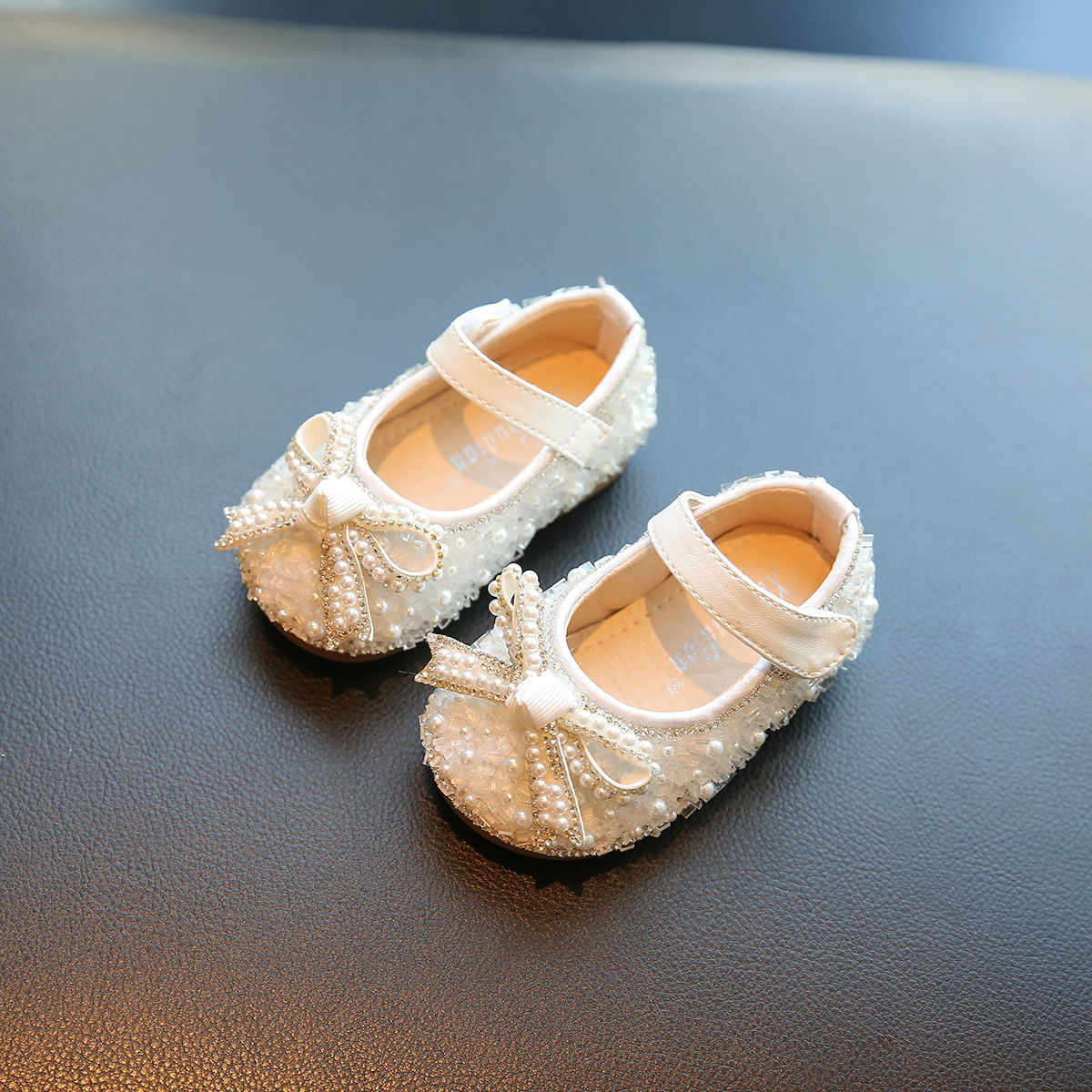 Spring And Autumn Girl's Nude Shoes Non-slip Soft Bottom Toddler 6