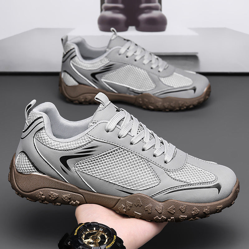 2026 Summer New Wide Toe Box German Trainer Shoes For Men, Breathable Mesh Casual Sneakers, Trendy Outdoor Running Shoes For Teenagers 6