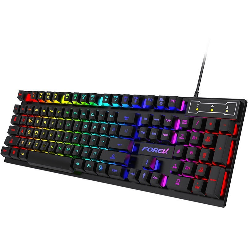 Wired Keyboard Luminous Desktop And Notebook Computer Accessories 6