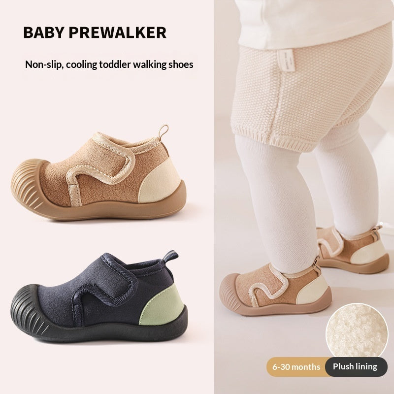 Infant Non-slip Soft-soled Cool-insulating First-walking Shoes 1