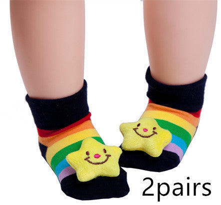 Cute Baby Animal Doll Baby Three-dimensional Socks 10
