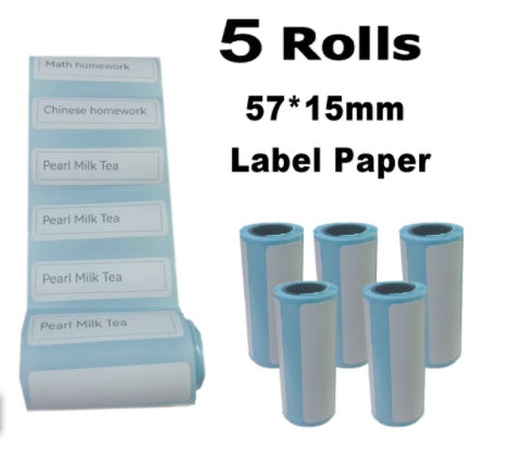 Mini Label Thermal Printer Small Bluetooth Wireless 21