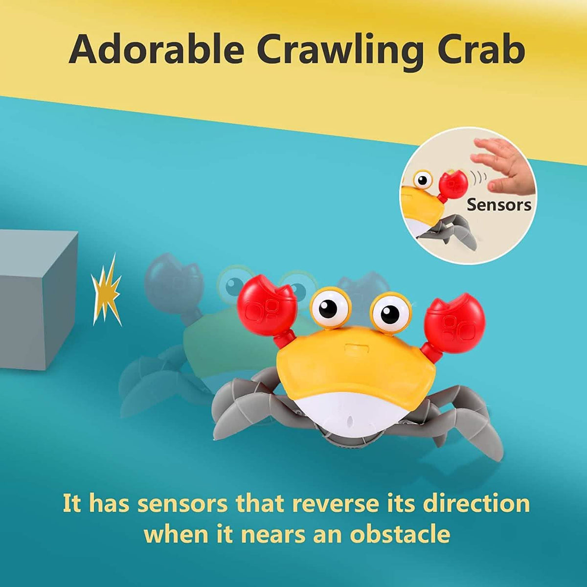 Baby Toys Infant Crawling Crab 7