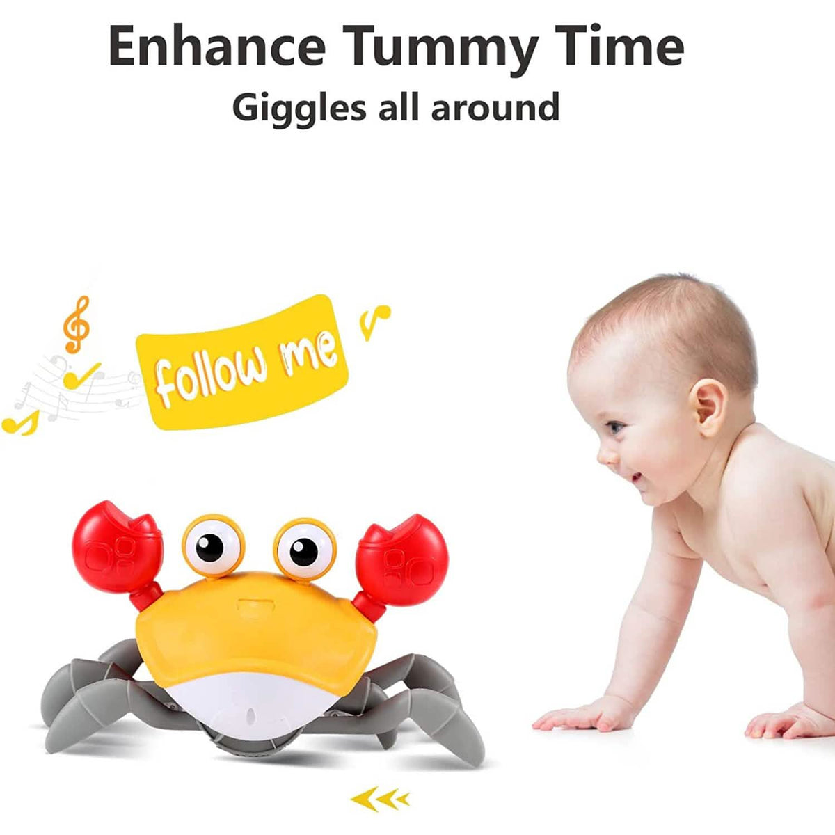 Baby Toys Infant Crawling Crab 11