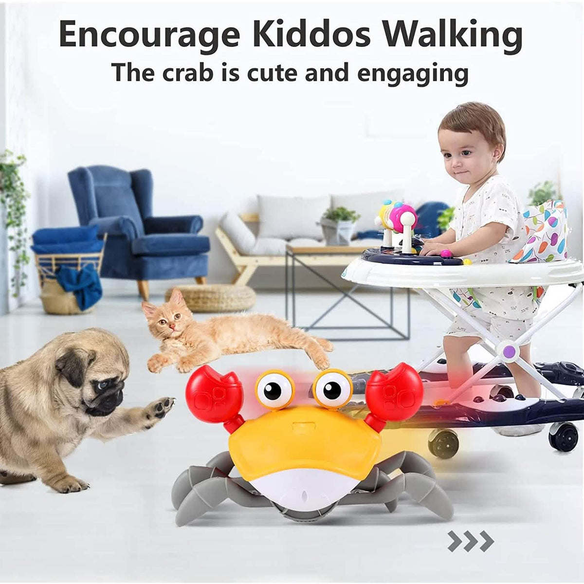 Baby Toys Infant Crawling Crab 10