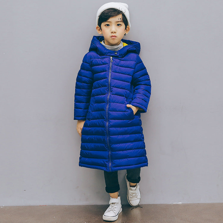 Winter Warm Children Cotton Clothing Mid Length 4
