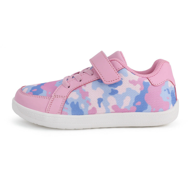 Children's Low-top Velcro Wide Toe Shoes 3