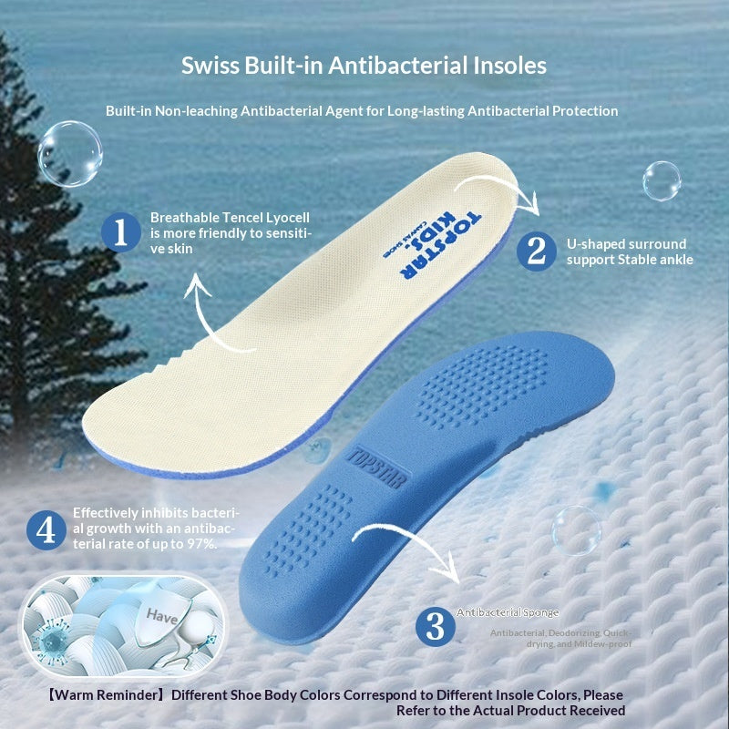 Kids Sneakers Skate Shoes With Soft Soles Boys Summer Breathable Footwear 3