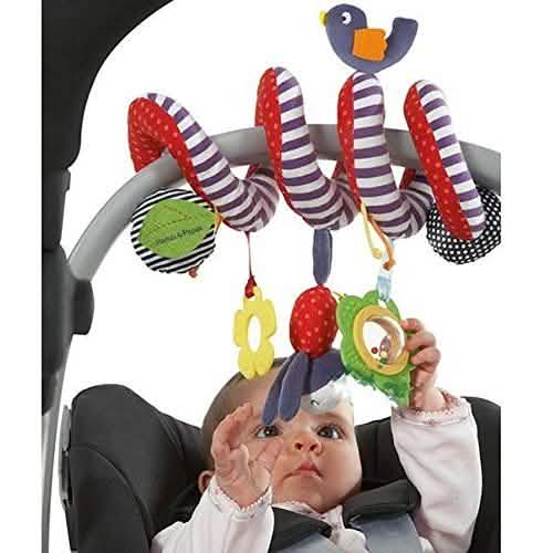 BeeSpring Kid Baby Crib Cot Pram Hanging Rattles 1