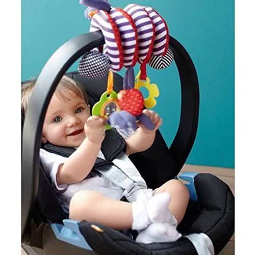 BeeSpring Kid Baby Crib Cot Pram Hanging Rattles 3