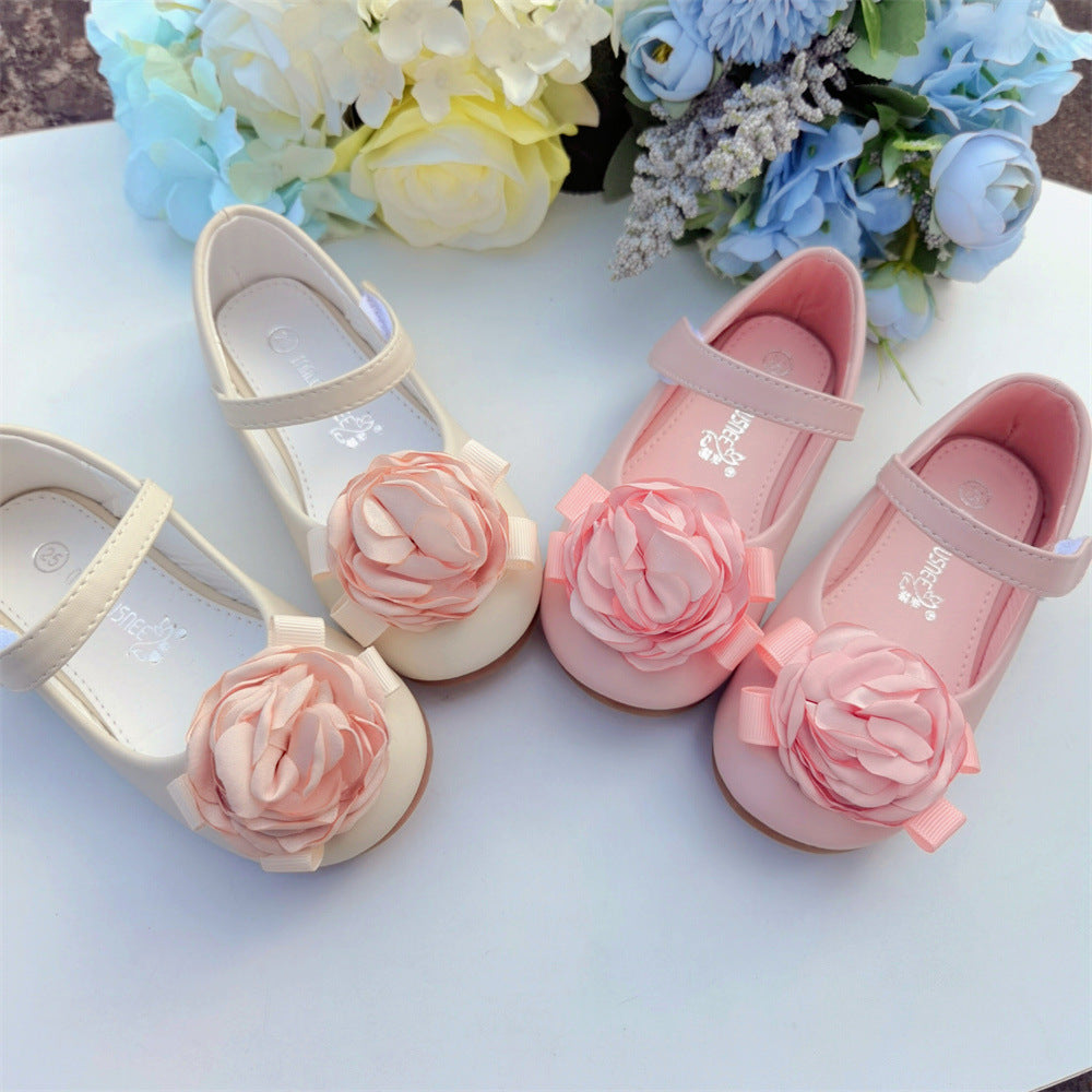 Princess Wedding Flower Girl Shoes 1