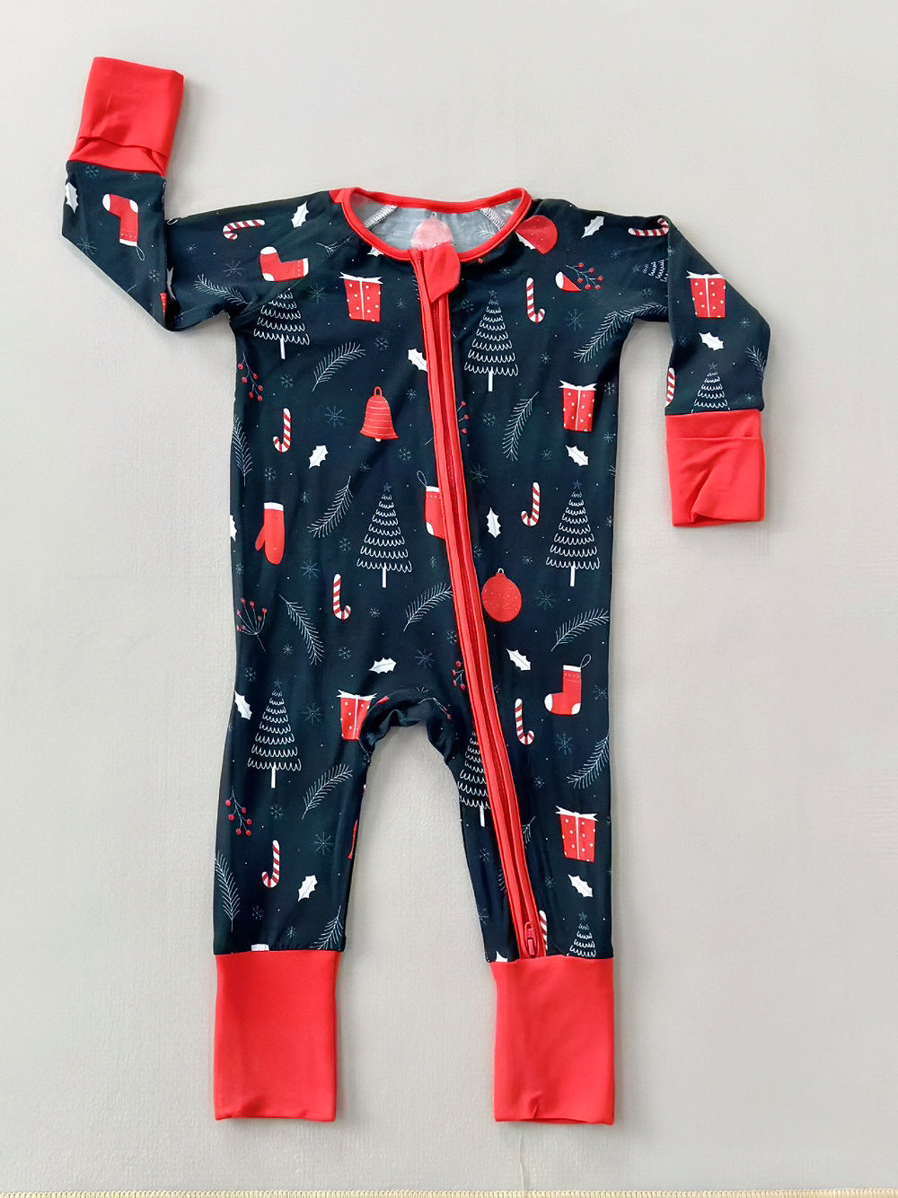 Bamboo Fiber Onesie European And American Style For Infants And Toddlers 10
