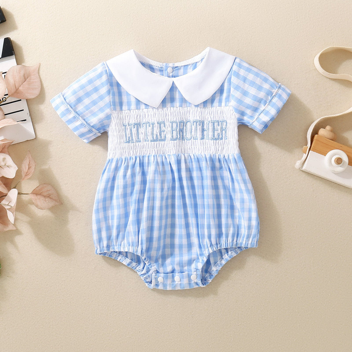 Infant And Toddler Girls Triangular Romper 1