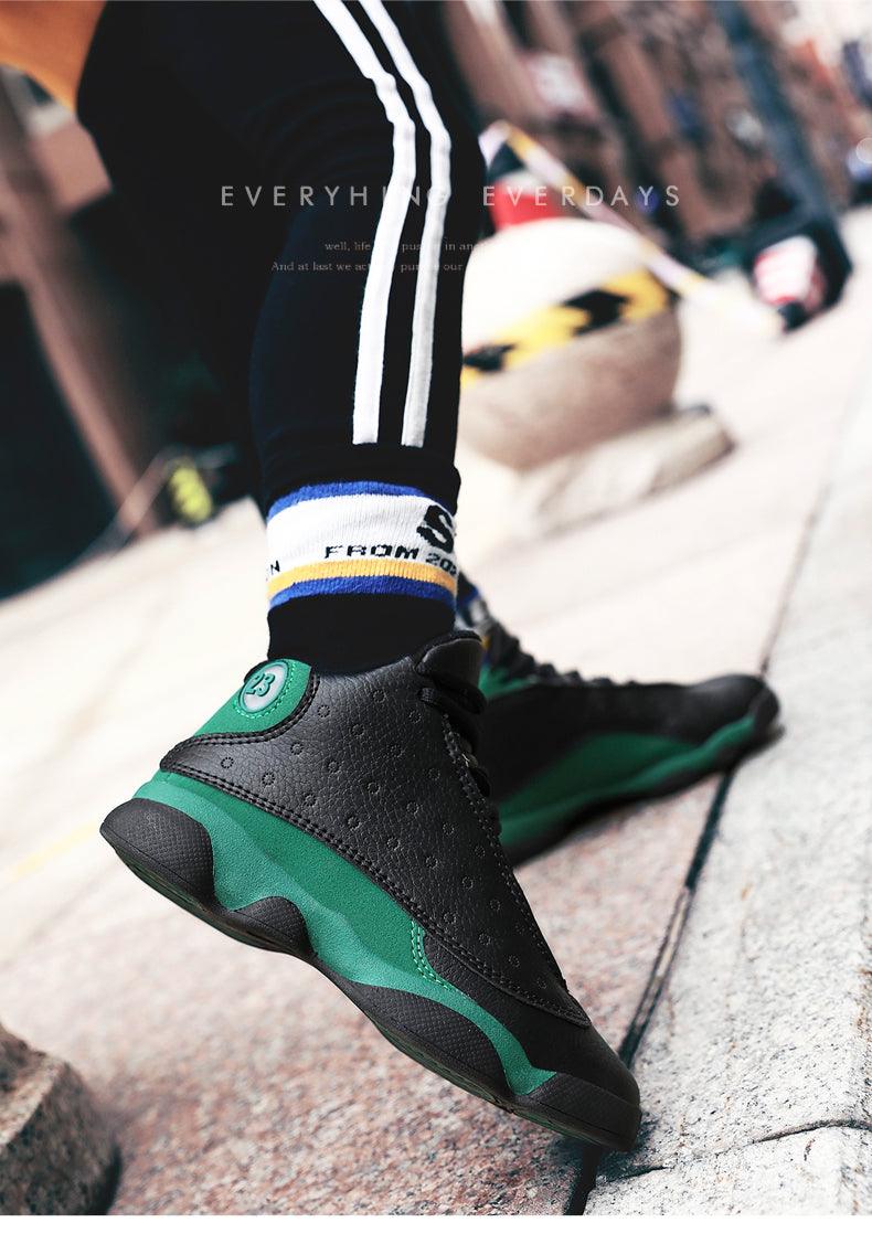 Boys Mens Basketball Shoes New Kids Sneakers Outdoor Big Non-slip Sports Shoes Footwear Basket Sport Durable Kids Running Shoes Outdoor Trainers 21