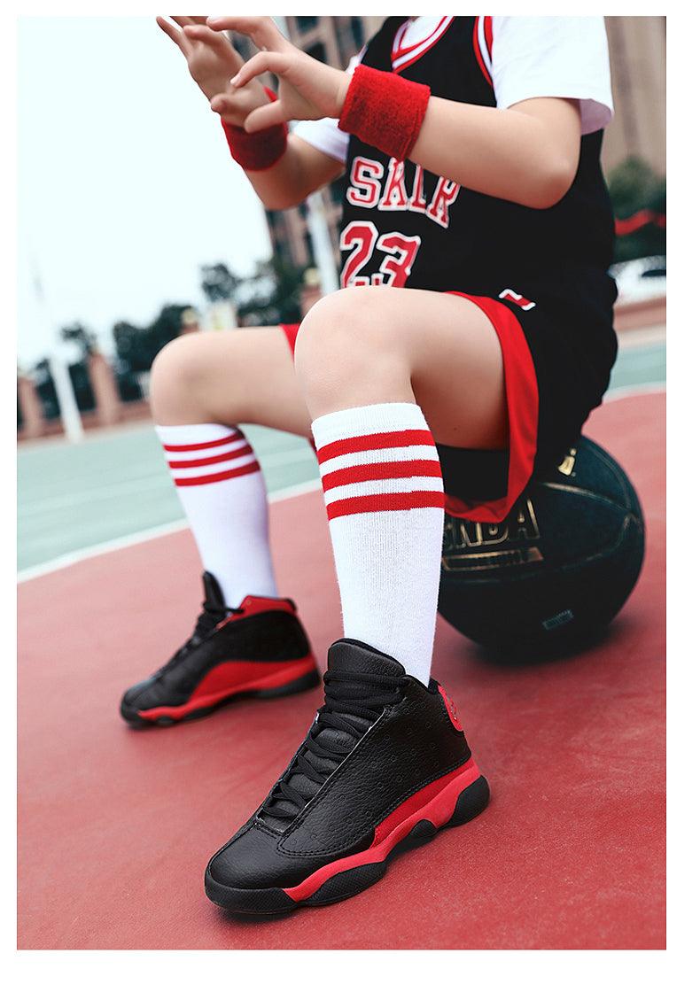 Boys Mens Basketball Shoes New Kids Sneakers Outdoor Big Non-slip Sports Shoes Footwear Basket Sport Durable Kids Running Shoes Outdoor Trainers 22